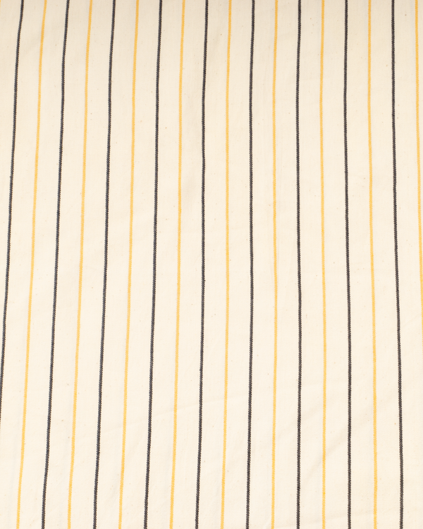 Men Hooded Beach Pool Spa Sauna Poncho, Changing Towel - Stripe Yellow, with Recycled Gift Box