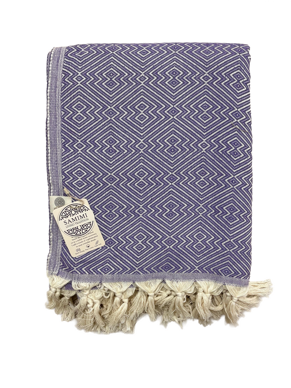 ATOM XXL Cotton Beach Towel 200x250 – Lavender Mist