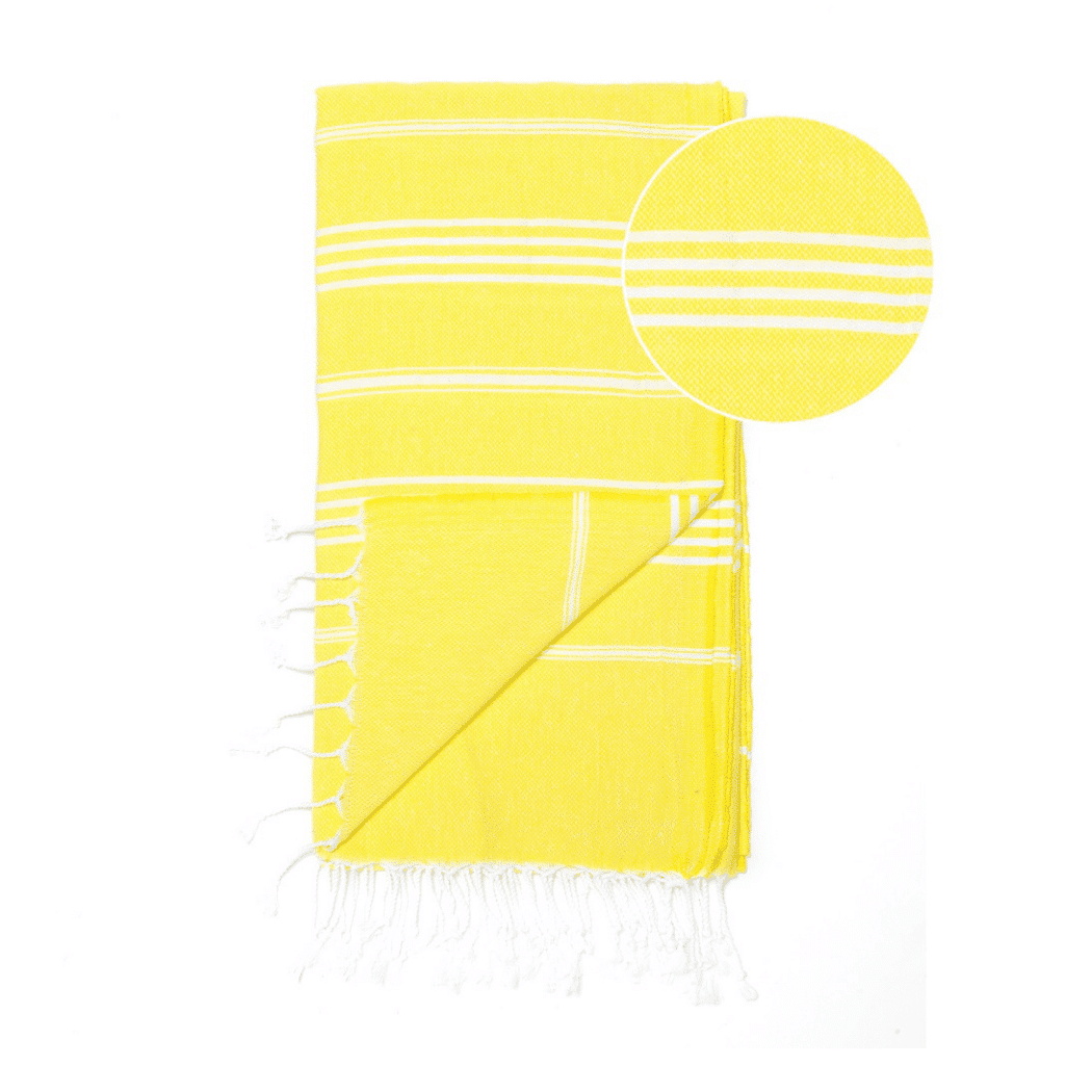 Hammam Beach Towel Sultan Yellow