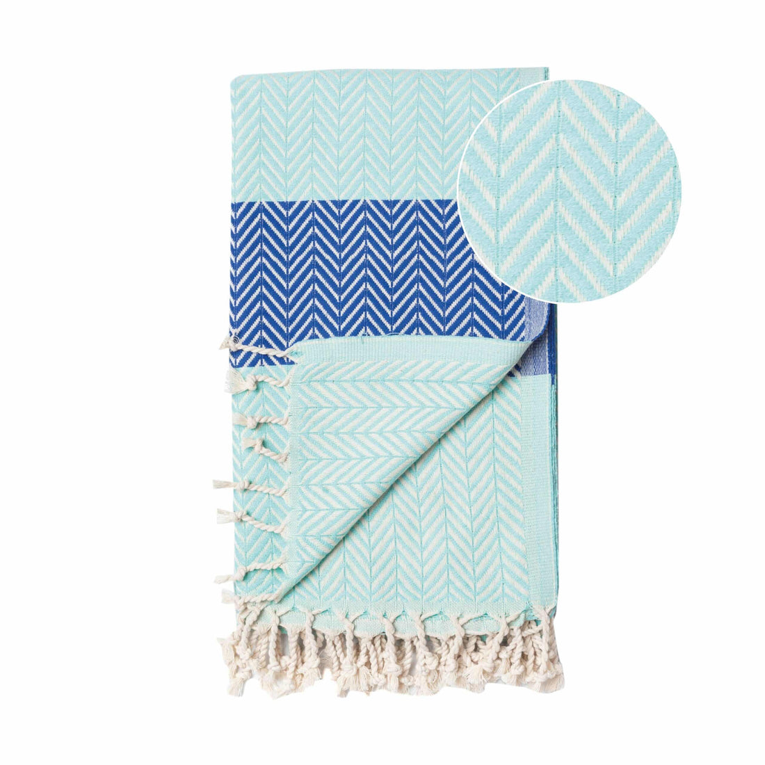 Samimi Hammamtowel Balik Mint Blue